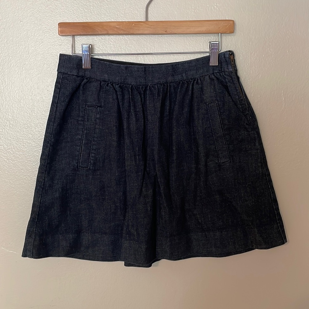 EUC J.Crew Jean Skirt. Size 2